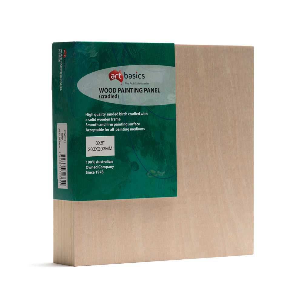 Wood painting panel – thick edge – Draw & Paint Art Supplies